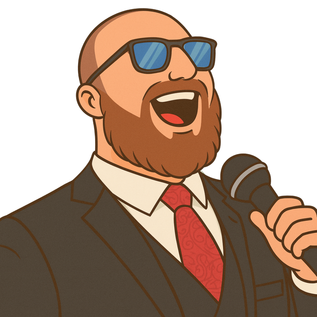 Gavin Harris - cartoon